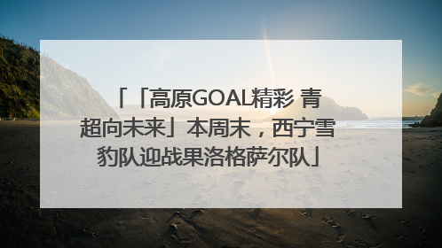 「高原GOAL精彩 青超向未来」本周末，西宁雪豹队迎战果洛格萨尔队