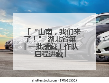 “山南，我们来了！” 湖北省第十一批援藏工作队启程进藏