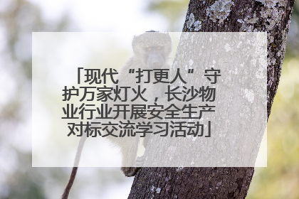 现代“打更人”守护万家灯火，长沙物业行业开展安全生产对标交流学习活动