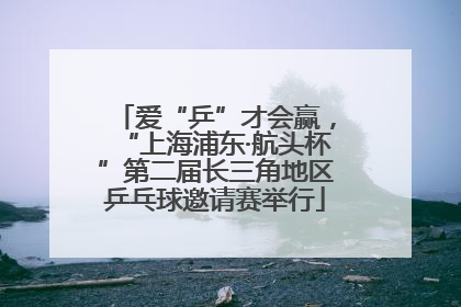 爱“乒”才会赢，“上海浦东·航头杯”第二届长三角地区乒乓球邀请赛举行