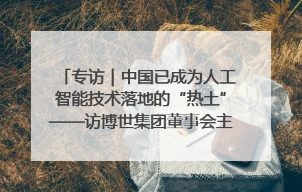 专访｜中国已成为人工智能技术落地的“热土”——访博世集团董事会主席斯特凡·哈通