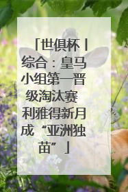 世俱杯丨综合：皇马小组第一晋级淘汰赛 利雅得新月成“亚洲独苗”