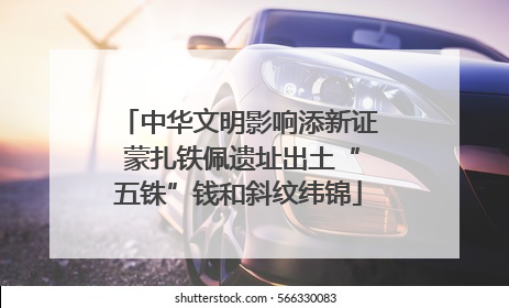 中华文明影响添新证 蒙扎铁佩遗址出土“五铢”钱和斜纹纬锦