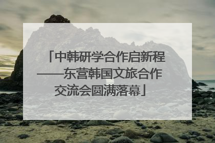 中韩研学合作启新程——东营韩国文旅合作交流会圆满落幕