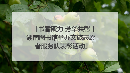 书香聚力 芳华共彰丨湖南图书馆举办文旅志愿者服务队表彰活动