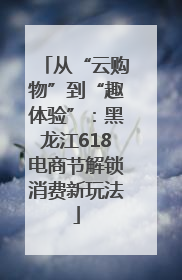 从“云购物”到“趣体验”：黑龙江618电商节解锁消费新玩法