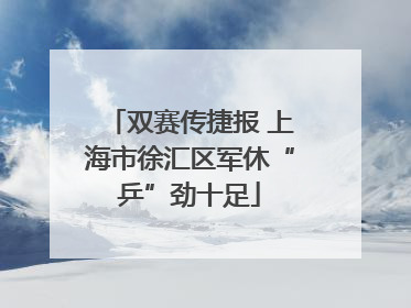双赛传捷报 上海市徐汇区军休“乒”劲十足