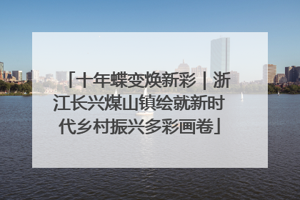 十年蝶变焕新彩｜浙江长兴煤山镇绘就新时代乡村振兴多彩画卷