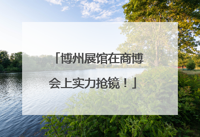 博州展馆在商博会上实力抢镜！