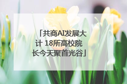 共商AI发展大计 18所高校院长今天聚首光谷