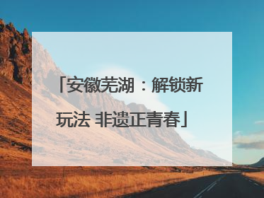 安徽芜湖：解锁新玩法 非遗正青春