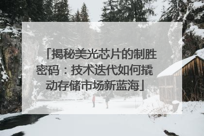 揭秘美光芯片的制胜密码：技术迭代如何撬动存储市场新蓝海