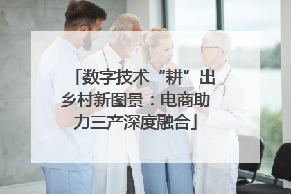 数字技术“耕”出乡村新图景：电商助力三产深度融合