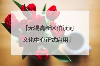 无锡高新区伯渎河文化中心正式启用