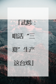武陟：唱活“三夏”生产这台戏