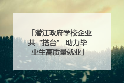 潜江政府学校企业共“搭台” 助力毕业生高质量就业