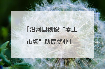 沿河县创设“零工市场”助民就业