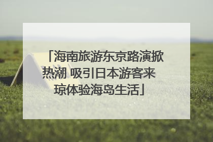 海南旅游东京路演掀热潮 吸引日本游客来琼体验海岛生活