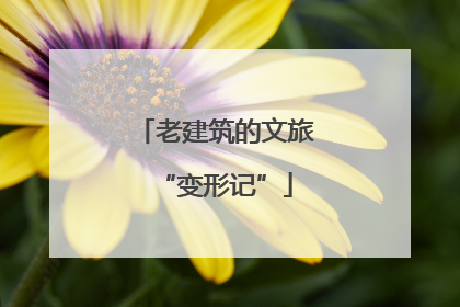 老建筑的文旅“变形记”