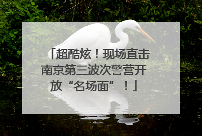 超酷炫！现场直击南京第三波次警营开放“名场面”！