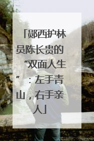 郧西护林员陈长贵的“双面人生”：左手青山，右手亲人