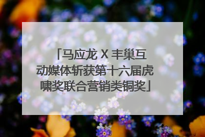 马应龙 X 丰巢互动媒体斩获第十六届虎啸奖联合营销类铜奖