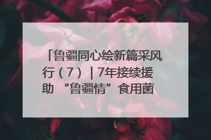 鲁疆同心绘新篇采风行（7）｜7年接续援助 “鲁疆情”食用菌从1.0走向4.0