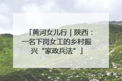 黄河女儿行｜陕西：一名下岗女工的乡村振兴“家政兵法”